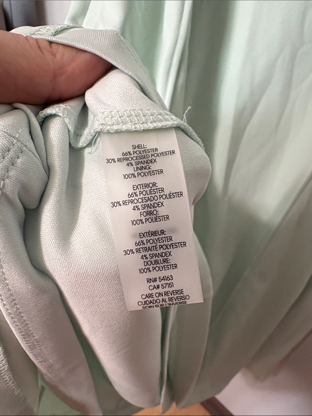NWT Calvin Klein Mint Green Fit & Flare Midi Dress Size 10 - Picture 5 of 7